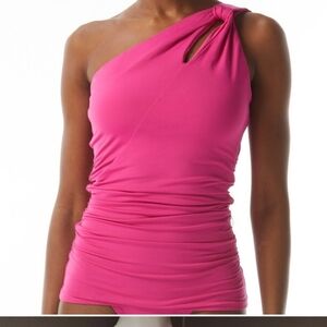 Carmen Marc Valvo NWT one should tankini top in Azelea